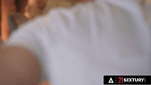 oily busty kitana lure prepped for rough anal pounding