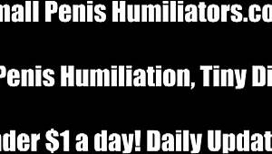 your tiny 18+ dick is just pathetic in pov humiliation