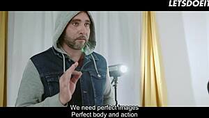 Day of Sexy Lesbians Lilu Moon and Melissa Benz