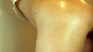 Japanese stepdaughter caught sleepwalking with cum on her big ass uncensored.