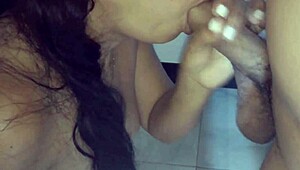 He Came Inside My Tight Pussy Blindfolded! 😱