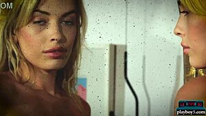 sexy canadian blonde katie jean solo softcore striptease