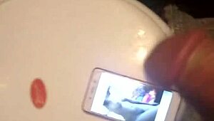 cum shooting all over for my black dick lover 😍