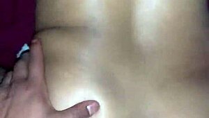 Amateur anal sex with my wife bent over in doggystyle and assfucking