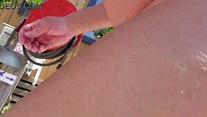 morning naked walk in camping site