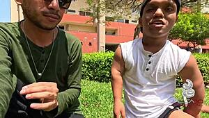 Un Debut A Lo Grande El Mini Personal Trainer Le Hace Mover Las Nalgas A Culona Desesperada Por Sexo