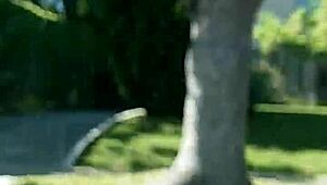 Tristina Millz XXX and Jonathan Pearl Cruise Hollywood for Outdoor Lesbian Fun. Their Boobs Steal the Show!