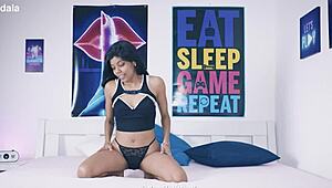 desi devi, former tv-host, dives into exotic BLOWJOB action with a wild twist