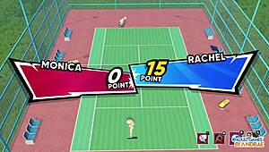 Ep12 Hentai Scenes with Martina Venus and Monica - Academy Love Saga Tennis Angels Ex