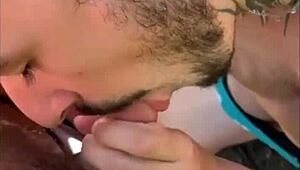 Sexy Pornstar Approaches Muscular Stranger Jerking Off On Hiking Trail