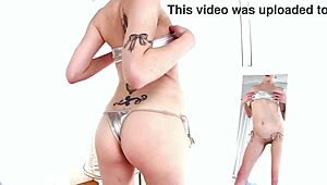 Annika Amour Takes Huge Cock Deep In POV Deepthroat And Swallows