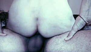 Amateur couple shares a close-up homemade anal experience. Intimate mature moments captured.