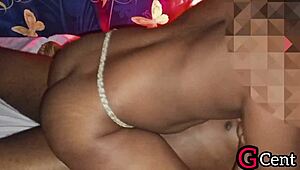 Masseuse Rides Big Black Cock, Moaning To Orgasm In Tight Quickie