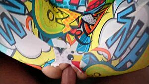 Caught Stepsister Masturbating and Ripped Leggings for Hard Fuck