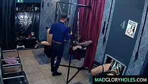 slutty nympho is taken in anus madhouse for awkward therapy