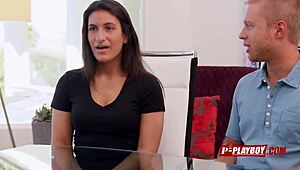 Swinger boyfriend loves sharing girlfriend in hot exchange