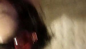 Lil devil gets throat fucked hard by longstroked!