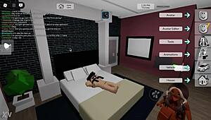 she didnt want me to take her virginity so she gave me head on brookhaven rp, that shemale brunette was so hot