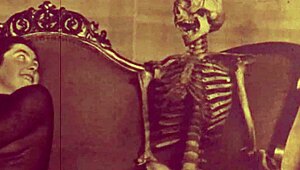 vintage granny still looks good for her age in retro action