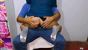 Cute anal cowgirl enjoys huge dildo in her little 18+ hole and gets an incredible orgasm