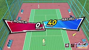 Ep12 Hentai Scenes with Martina Venus and Monica - Academy Love Saga Tennis Angels Ex