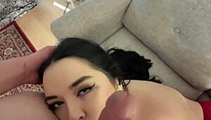 Young Iranian teen licks balls and sucks wet pussy in amateur scene