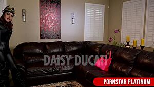 Daisy Ducati and Leya Falcon Dominate with Dildos in Costume Party