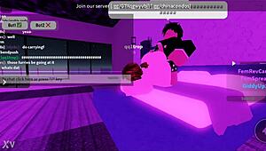 Random Dude Gets Assjob in Roblox Condo
