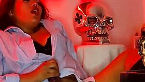 I play with my tight pussy watch how i penetrate myself with my dildo and cum - bluee official