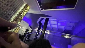 My first foursome couple swingers video features rough blowjob and riding with curvy babe