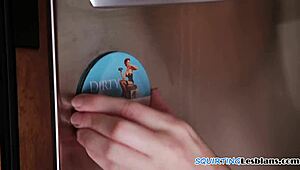 Squirting Dyke Babes PUSSYLICKING Each Other Wildly, You Gotta See This!