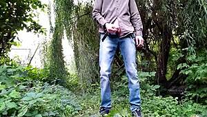 Bent Over Mother-in-Law Fucked Doggystyle Outdoors in Park