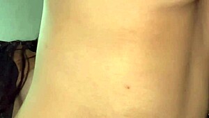 I hope no one catches us during lesbian kitchen sex with stepdaughter