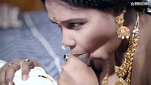 तमिल हाउसवाइफ देवर द्वारा हार्ड ड्रिल्ड, कमशॉट फिनिश के साथ