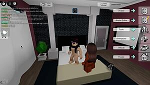 she didnt want me to take her virginity so she gave me head on brookhaven rp, that shemale brunette was so hot