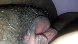 wet pussy teased in homemade hairy video