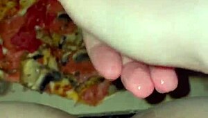 This teen 18+ babe from LA craves BBC with kinky food fetishes