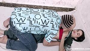 Damn! 18 Year Old Indian Amateur Stepsister in Hot Sex with Deepthroat and Creampie Action!