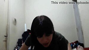 my beautiful latina housewife wants me to stop filming and enjoy the moment