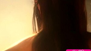 stacked babe tera patrick rubs her wet shaved pussy in lingerie 😘