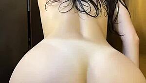 straight out of the shower, friend?