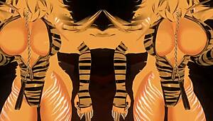 Vtuber minnah mia dancing on cam for fans