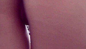 katrina gets her pussy wet while fingering in the kitchen