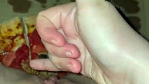 This teen 18+ babe from LA craves BBC with kinky food fetishes