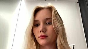 Maria Thull performs a striptease