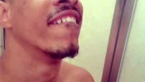 Seusubpink Drinks Piss from a Big Black Cock