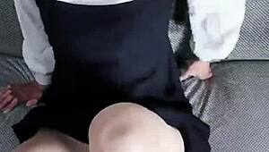 Feel The Seduction Of The Big-Titted Milf In Transparent Stockings