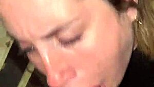 Rich Blonde Latina Deepthroats Black Cock in Homemade Girlfriend Clip