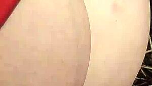 Pretty Mature Wife Gives Amateur Blowjob And Doggy Fuck Cum In Mouth In Public Bush