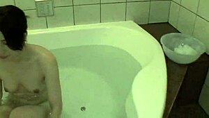 Japanese Mom Beauty Gets Fingered and Fucked Hard in Fishnets